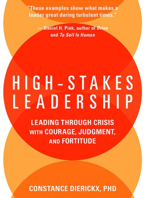 cover image of High-Stakes Leadership